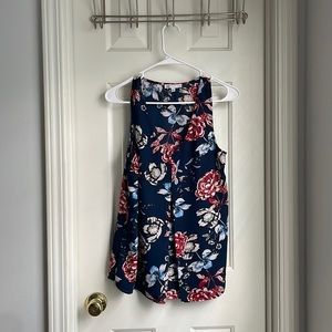 Medium floral tank top